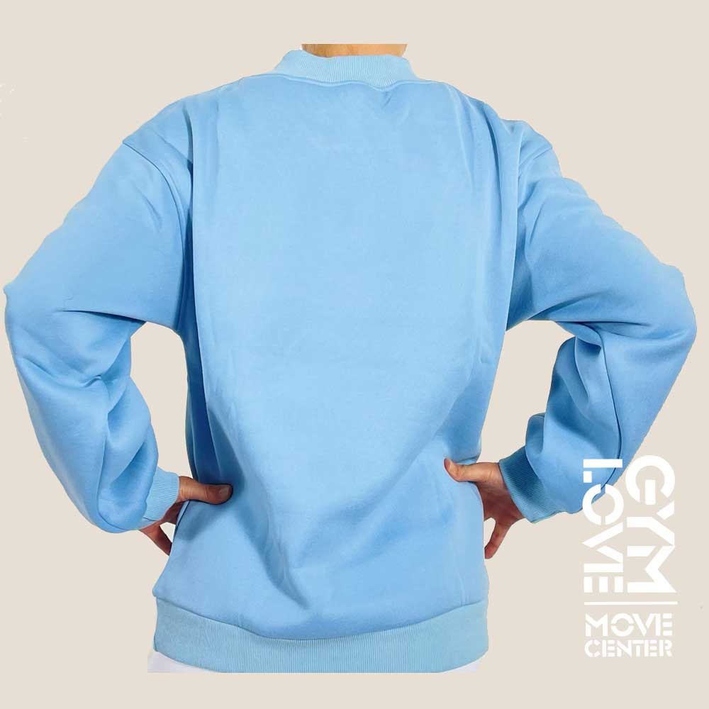 GymLove Sweater Oversized Blau